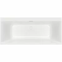 Villeroy & Boch UBQ170SBW2DV-01 Subway 3.0 Ванна 1700x750x480 мм, Quaryl®, слив/перелив + ножки