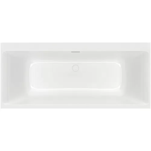Villeroy & Boch UBQ170SBW2DV-01 Subway 3.0 Ванна квариловая 170х75 см, слив/перелив + ножки, альпийский белый (White Alpin)