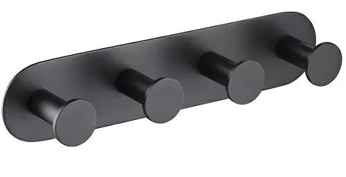 Вешалка Timo Saona Black 13015/03 четыре крючка купить в интернет-магазине Сквирел