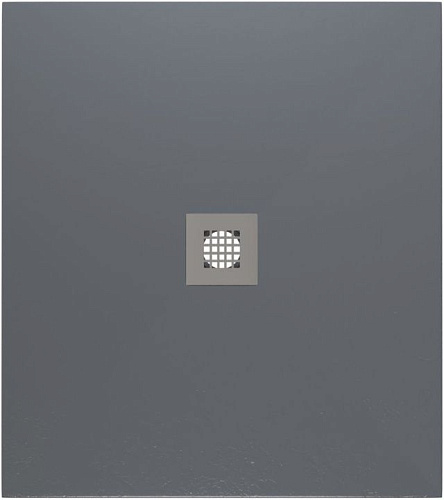 Allen Brau 8.31002-BGM Priority Душевой поддон, 90х90 см, серый