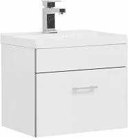 Aquanet 00287665 Верона Тумба с раковиной, 50х35 см, белая купить  в интернет-магазине Сквирел