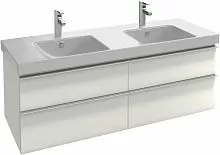 Jacob Delafon EB997-N18 Odeon Up Тумба под раковину 140х48,5 см, белый блестящий купить  в интернет-магазине Сквирел