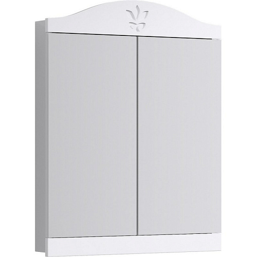 Aqwella FR0406 Franchesca Зеркальный шкаф 65х84 см, белый купить  в интернет-магазине Сквирел