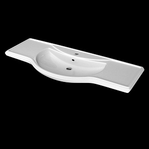 Caprigo Классик 1050 Kirovit Раковина мебельная 106х48 см, белая