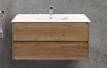 Vincea VMC-2G100TO Gio База под раковину, 100х46 см, подвесная, T.Oak (дуб табак)