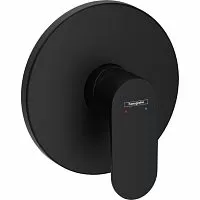 Hansgrohe 72667670 Rebris S Смеситель для душа (внешняя часть), матовый черный