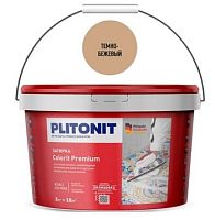Plitonit COLORIT Premium темно-бежевая, 2 кг Цементная затирка