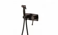 Lemark LM6319RB Peretto Смеситель с гигиеническим душем, черный кофе