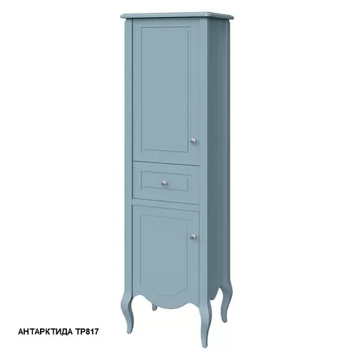 Caprigo 33551L-TP817 Verona Пенал напольный 48х160 см, левый, антарктида купить  в интернет-магазине Сквирел