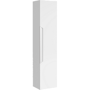 Aqwella CUB0503W Cube Шкаф-пенал подвесной 30х133 см, белый