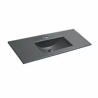 Vincea VBS-13120MA Раковина керамическая, 121.3х46.6 см, антрацит матовый