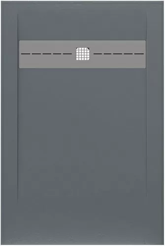 Allen Brau 8.21002-BGM Infinity Душевой поддон, 120х80 см, серый