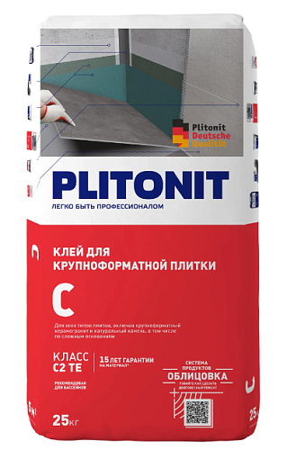 Plitonit С -25 Клей на цементной основе