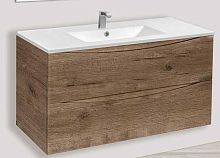 Vincea VMC-2MC100VO Mia База под керамическую раковину, 100х50 см, подвесная, V.Oak (дуб винтаж)