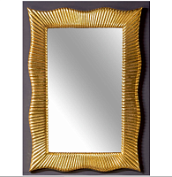 Зеркало с подсветкой 70x100 Armadi Art SOHO 526 золото