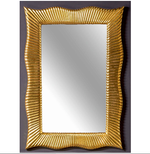 Зеркало с подсветкой 70x100 Armadi Art SOHO 526 золото купить  в интернет-магазине Сквирел