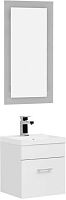 Aquanet 00231063 Нота Комплект мебели для ванной комнаты, белый