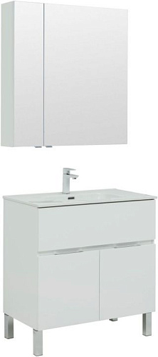 Aquanet 00274213 Алвита New Комплект мебели для ванной комнаты, белый купить  в интернет-магазине Сквирел