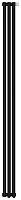 Сунержа 31-0312-1803 Эстет-11 Радиатор отопительный н/ж EU50 1800х135 мм/ 3 секции, матовый черный