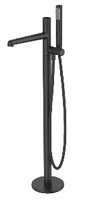 BelBagno UNO-FMT-NERO Смеситель для ванны, напольный, черный