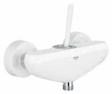 Grohe 23430LS0 Eurodisk Joystick Смеситель для душа, белая луна/хром