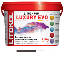 Litokol LITOCHROM1-6 LUXURY EVO LEE.245 (2кг) Горький шоколад, затирка цементная