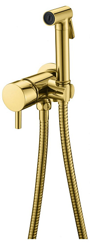 Boheme 467-G Uno Гигиенический душ со смесителем, золото