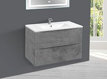 Vincea VMC-2MC800BT Mia База под керамическую раковину, 80х50 см, подвесная, Beton (серый)