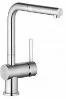 Kludi 45851F877 L Steel Смеситель для кухни, однорычажный, нержавеющая сталь