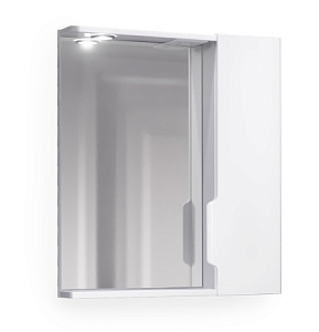 Jorno Mod.03.60/W Moduo Slim Зеркало-шкаф подвесной 60х70 см, белый
