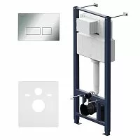 AM.PM I012704.7051 Pro Инсталляция для унитаза, с хромированной клавишей