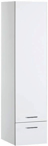 Aquanet 00176672 Верона Шкаф-пенал подвесной, 160х40 см, белый купить  в интернет-магазине Сквирел