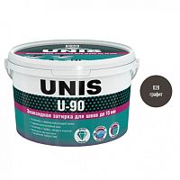 UNIS U-90 Эпоксидная затирка для швов, графит (028), ведро 2 кг