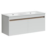 Sancos SM120-2W Smart Тумба под раковину 119х45 см, подвесная, белый глянец