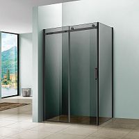 Vincea VSR-1C9012CGB Como Душевой уголок 120х90 см, профиль черный/стекло тонированное