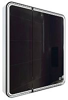Azario CS00069511 Carolina Зеркальный шкаф подвесной, с подсветкой, 70х80 см, белый купить  в интернет-магазине Сквирел