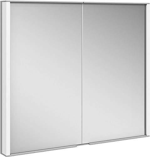 Keuco 12812171301 Royal Match Зеркальный шкаф 800х700х150 для встраиваемого монтажа, две поворотные зеркальные дверцы из двойного хрустального стекла купить  в интернет-магазине Сквирел