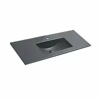 Vincea VBS-13100MA Раковина керамическая, 101.3х46.6 см, антрацит матовый