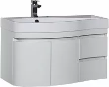 Aquanet 00212998 Сопрано Тумба с раковиной, 95х54 см, белая купить  в интернет-магазине Сквирел