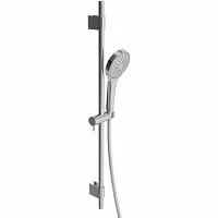 Villeroy & Boch TVS1086000161 Embrace Душевой комплект (штанга 60 см + ручной душ 1 режим + шланг 160 см), хромированный
