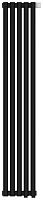 Сунержа 31-0311-1205 Эстет-1 Радиатор отопительный н/ж EU50 правый 1200х225 мм/ 5 секций, матовый черный