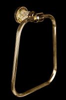 Boheme 10905-CRST-G Murano Cristal Держатель для полотенца, золото купить  в интернет-магазине Сквирел