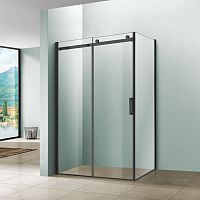 Vincea VSR-1C1013CLB Como Душевой уголок 130х100 см, профиль хром/стекло прозрачное