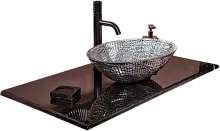 Столешница мрамор 111 см Armadi Art Nero Marquina 857-111-NM купить  в интернет-магазине Сквирел