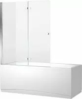 Aquanet NF6222-hinge Beta Шторка для ванны 122 см, хром