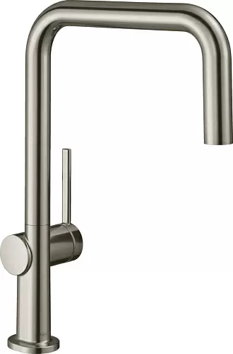 Hansgrohe 72806800 Talis M54 U 220 Смеситель для кухни, однорычажный, под сталь