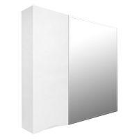 Loranto CS00086971 Santorini Зеркальный шкаф 70х80 см, белый глянцевый купить  в интернет-магазине Сквирел