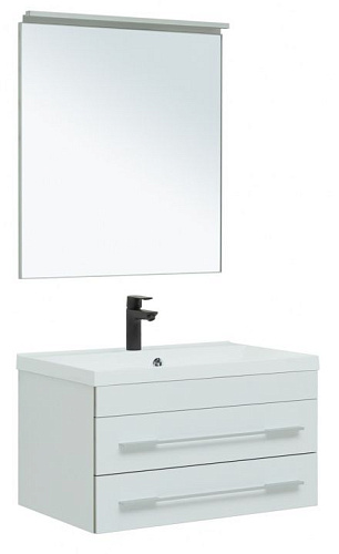 Aquanet 00281104 Верона Комплект мебели для ванной комнаты, белый купить  в интернет-магазине Сквирел