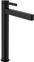 Hansgrohe 76070670 Finoris 260 Смеситель для раковины, сливной клапан Push-Open, черный матовый