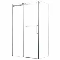 Azario AZ-NKF1131 L 800 Vancouver Душевое ограждение 120х80 см, профиль серебро